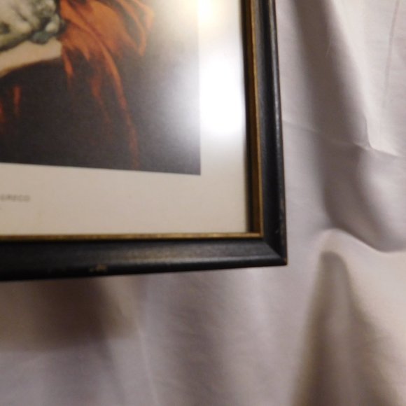 Vintage El Greco The Virgin with St. Ines and St. Tecla Framed Art Print - Picture 7 of 9